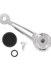 ACP Door & Quarter Window Handle With Black Knob Standard Driver or Passenger Side FM-BW014K                                     - FM-BW014K - Image 3