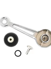 ACP Door & Quarter Window Handle With Black Knob Standard Driver or Passenger Side FM-BW014K                                     - FM-BW014K - Image 4