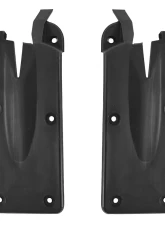 ACP Quarter Post Seal Pair FM-BW015A for 1967-1968 Ford Mustang & Mercury Cougar, Black Rubber                                     - FM-BW015A - Image 2