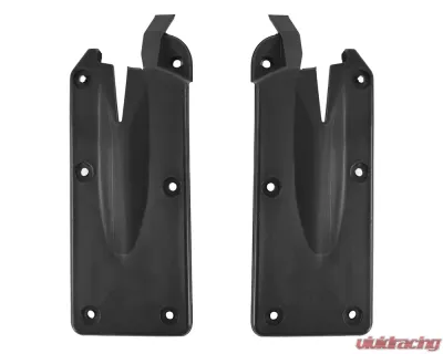ACP Quarter Post Seal Pair FM-BW015A for 1967-1968 Ford Mustang & Mercury Cougar, Black Rubber - FM-BW015A