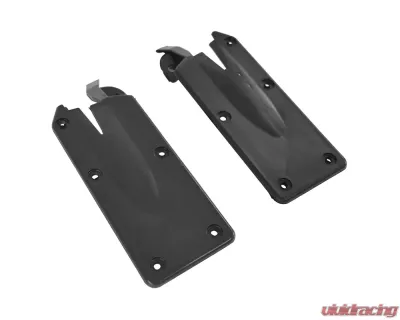 ACP Quarter Post Seal Pair FM-BW015A for 1967-1968 Ford Mustang & Mercury Cougar, Black Rubber - FM-BW015A