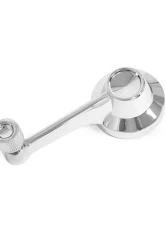 Ford Mustang Quarter Window Handle FM-BW015B Chrome Knob Driver Passenger Side 1964-1965                                     - FM-BW015B - Image 2