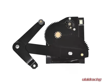 ACP Quarter Window Regulator Passenger Side Steel Black for Ford Mustang 1965-1967, Mercury Cougar 1967 - FM-BW018