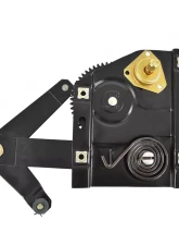 ACP Quarter Window Regulator Driver Side Steel Black for 1968 Ford Mustang Mercury Cougar                                     - FM-BW019A - Image 3