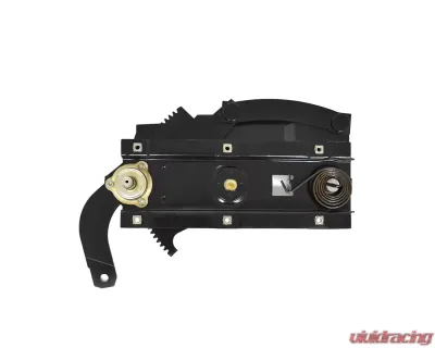 ACP Quarter Window Regulator Driver Side Steel Black for Ford Mustang 1971-1973, Mercury Cougar 1971-1973 - FM-BW021A