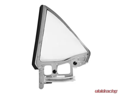 ACP Quarter Window Assembly Convertible Clear Glass Passenger Side FM-BW034R - FM-BW034R