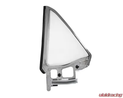 ACP Quarter Window Assembly Coupe Clear Glass Passenger Side for Ford Mustang 1965-1966 - FM-BW035R