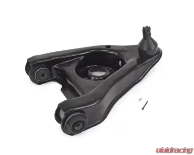 ACP Lower Control Arm Assembly Passenger Side for Ford Mustang 1979-1993, Steel, Black - FM-ES040R