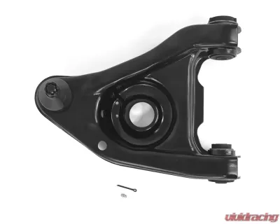 ACP Lower Control Arm Assembly Passenger Side for Ford Mustang 1979-1993, Steel, Black - FM-ES040R