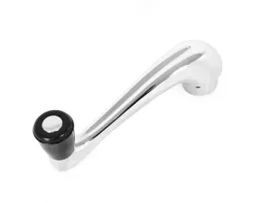 ACP Door Window Handle With Black Knob Driver or Passenger Side FP-BW050