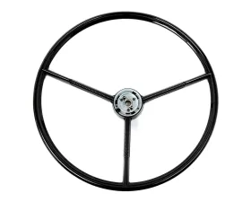 ACP Steering Wheel 3-Spoke Black FP-ES018