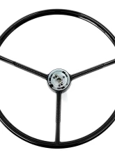 ACP Steering Wheel 3-Spoke Black FP-ES018                                     - FP-ES018 - Image 4