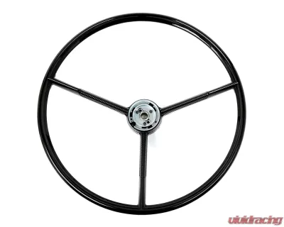 ACP Steering Wheel 3-Spoke Black FP-ES018 - FP-ES018
