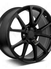 FSW V Style - F011 Wheel 20x8.5 5x120 35mm Satin Black                                     - F011208521+35 - Image 3