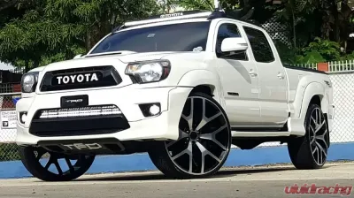 FSW Premium Style - F029 Wheel 24x10 6x139.7 31mm Machined Face/Black Outline - F029241077+31