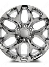 FSW Snowflake Style - F041 Wheel 22x9 6x139.7 24mm Chrome                                     - F041229077+24 - Image 6