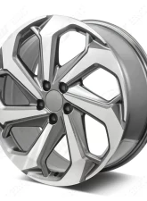 FSW LX Sport Style - F067 Wheel 20x8 5x114.3 48mm Machined Face/Gunmetal Outline                                     - F067208065+48 - Image 2