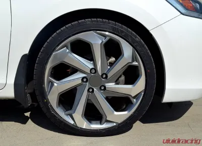 FSW LX Sport Style - F067 Wheel 20x8 5x114.3 48mm Machined Face/Gunmetal Outline - F067208065+48