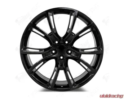 FSW SR-10 Style - F077 Wheel 22x9.5 5x127 | 5x5 35mm Gloss Black - F077229573+35