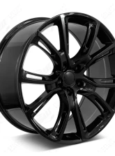 FSW SR-10 Style - F077 Wheel 22x9.5 5x127 | 5x5 35mm Gloss Black                                     - F077229573+35 - Image 3