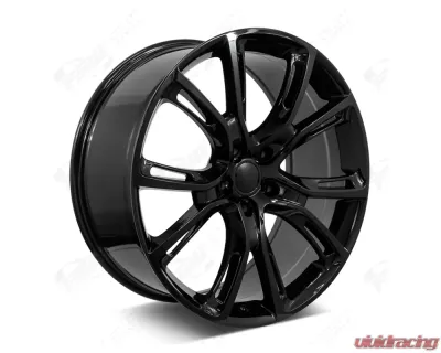 FSW SR-10 Style - F077 Wheel 22x9.5 5x127 | 5x5 35mm Gloss Black - F077229573+35