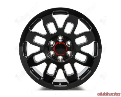 FSW Pro Style - F086 Wheel 20x9 6x139.7 0mm Gloss Black - F086209077+0