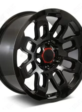 FSW Pro Style - F086 Wheel 20x9 6x139.7 0mm Gloss Black                                     - F086209077+0 - Image 3