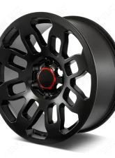 FSW Pro Style - F088 Wheel 17x8 6x139.7 0mm Satin Black                                     - F088178077+0 - Image 2