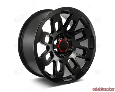 FSW Pro Style - F088 Wheel 17x8 6x139.7 0mm Satin Black - F088178077+0
