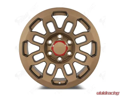 FSW Pro Style - F089 Wheel 17x8 6x139.7 0mm Matte Bronze - F089178077+0