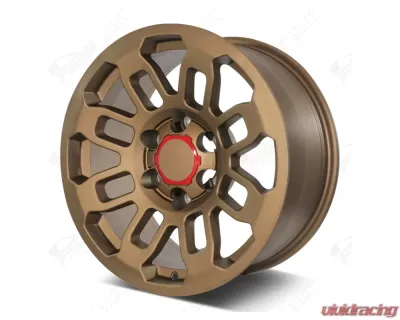 FSW Pro Style - F089 Wheel 17x8 6x139.7 0mm Matte Bronze - F089178077+0