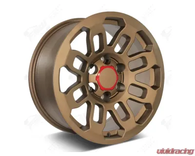 FSW Pro Style - F089 Wheel 17x8 6x139.7 0mm Matte Bronze - F089178077+0