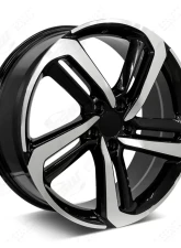 FSW EXL Style - F136 Wheel 20x8 5x114.3 48mm Machined Face/Black Outline                                     - F136208065+48 - Image 3