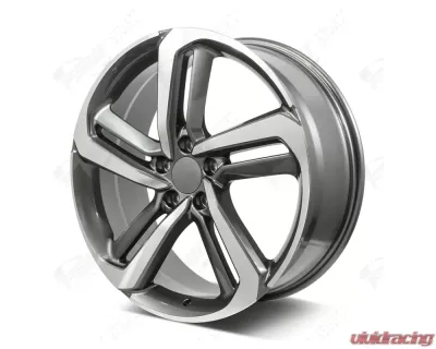 FSW EXL Style - F137 Wheel 19x8 5x114.3 55mm Machined Face/Gunmetal Outline - F137198065+55