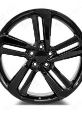 FSW EXL Style - F138 Wheel 19x8 5x114.3 55mm Gloss Black                                     - F138198065+55 - Image 3