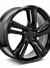 FSW EXL Style - F138 Wheel 19x8 5x114.3 55mm Gloss Black                                     - F138198065+55 - Image 3