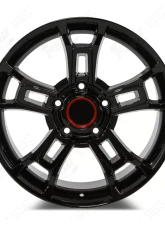 FSW Off Road Pro Style - F142 Wheel 20x9 5x150 20mm Gloss Black                                     - F142209056+20 - Image 3