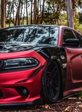 FSW Flow Forged Hellcat Style - F146 Wheel 20x9.5 5x115 18mm Satin Black                                     - F146209590+18 - Image 5
