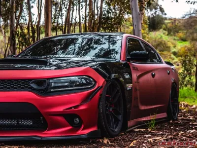 FSW Flow Forged Hellcat Style - F146 Wheel 20x9.5 5x115 18mm Satin Black - F146209590+18