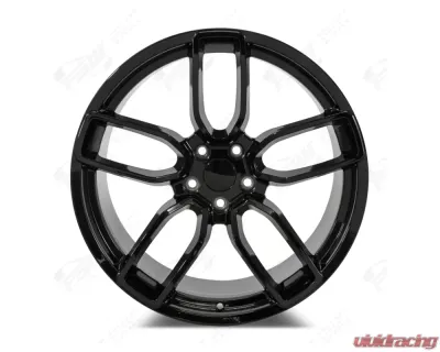 FSW Flow Forged Hellcat Style - F147 Wheel 20x9.5 5x115 18mm Gloss Black - F147209590+18