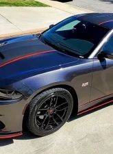 FSW Flow Forged Hellcat Style - F147 Wheel 20x9.5 5x115 18mm Gloss Black                                     - F147209590+18 - Image 4