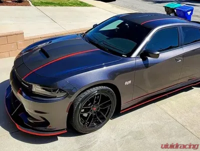 FSW Flow Forged Hellcat Style - F147 Wheel 20x9.5 5x115 18mm Gloss Black - F147209590+18