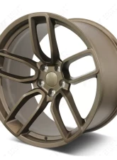 FSW Flow Forged Hellcat Style - F149 Wheel 20x9.5 5x115 18mm Matte Bronze                                     - F149209590+18 - Image 2