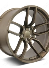 FSW Flow Forged Hellcat Style - F149 Wheel 20x9.5 5x115 18mm Matte Bronze                                     - F149209590+18 - Image 3