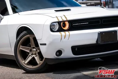 FSW Flow Forged Demon Style - F151 Wheel 20x9.5 5x115 18mm Matte Bronze - F151209590+18