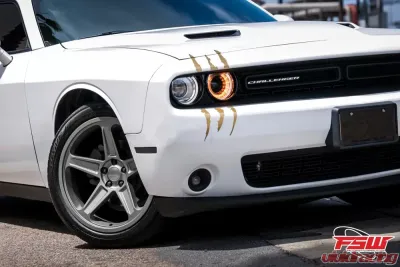 FSW Flow Forged Demon Style - F154 Wheel 20x9.5 5x115 18mm Matte Gunmetal - F154209590+18