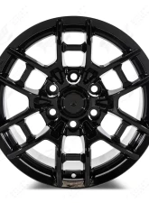 FSW Pro Style 2020 - F156 Wheel 17x8 6x139.7 0mm Gloss Black                                     - F156178077+0 - Image 3