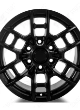 FSW Pro Style 2020 - F158 Wheel 17x8 6x139.7 0mm Satin Black                                     - F158178077+0 - Image 6