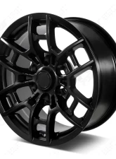 FSW Pro Style 2020 - F158 Wheel 17x8 6x139.7 0mm Satin Black                                     - F158178077+0 - Image 2