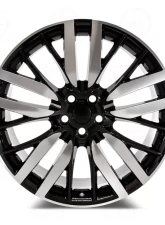 OE Sport Style - RL11 Wheel 22x10 5x120 45mm Machined Face Black Outline                                     - RL11221021+45 - Image 3